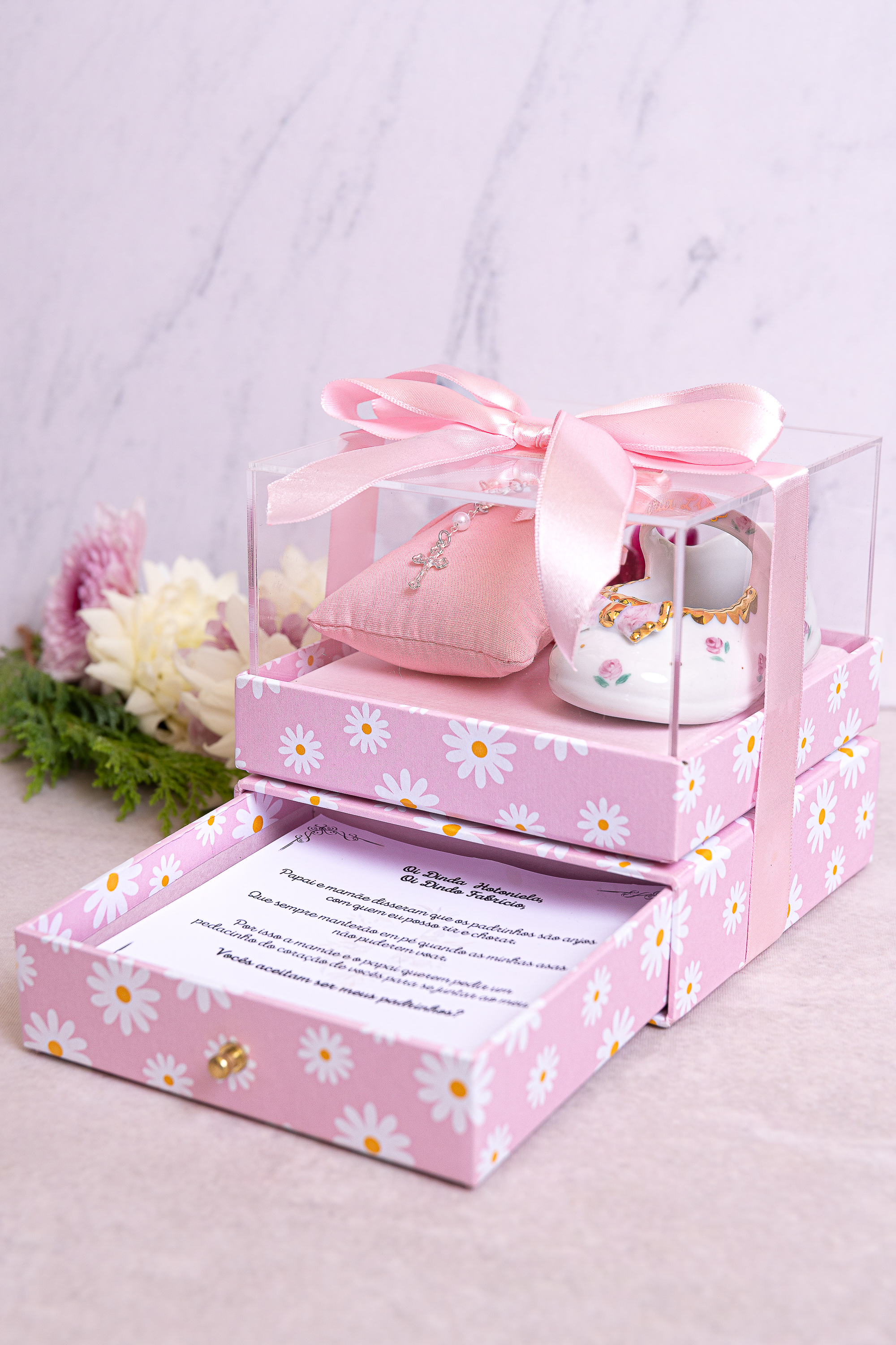 Caixa Convite Padrinho